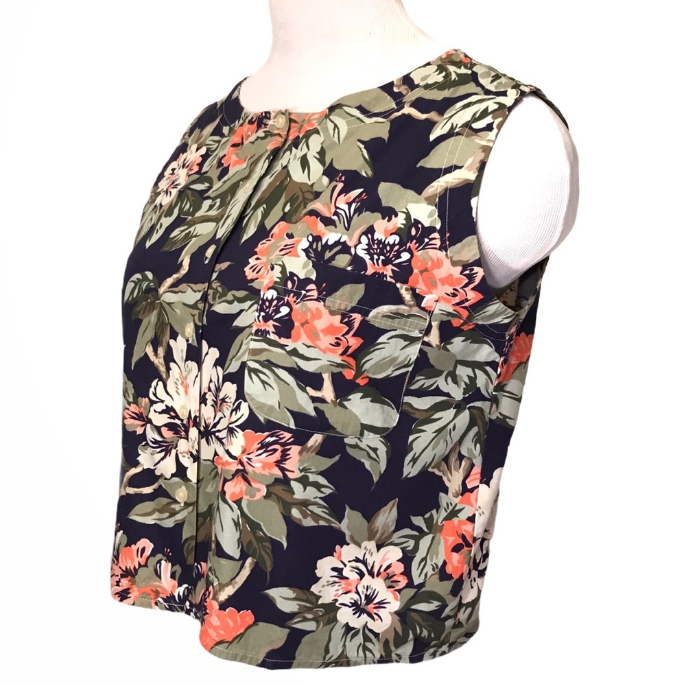 Floral Sleeveless Top